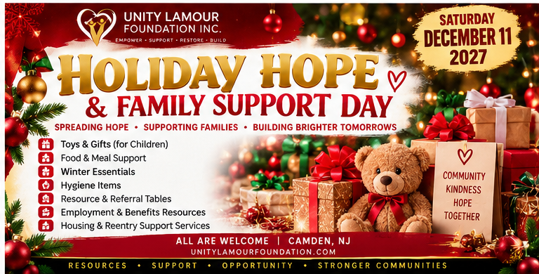 Holiday Hope and Family Support Day flyer