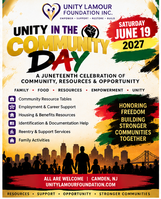 Unity in the Community Day flyer